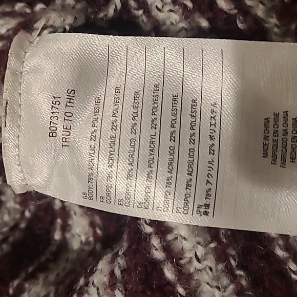 Volcom Cold Days Striped Crewneck Sweater S - Picture 5 of 7